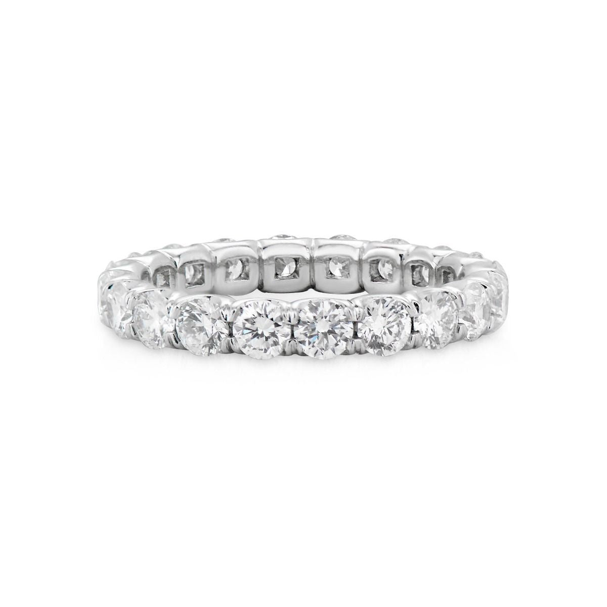 DIAMOND, PLATINUM ETERNITY BAND