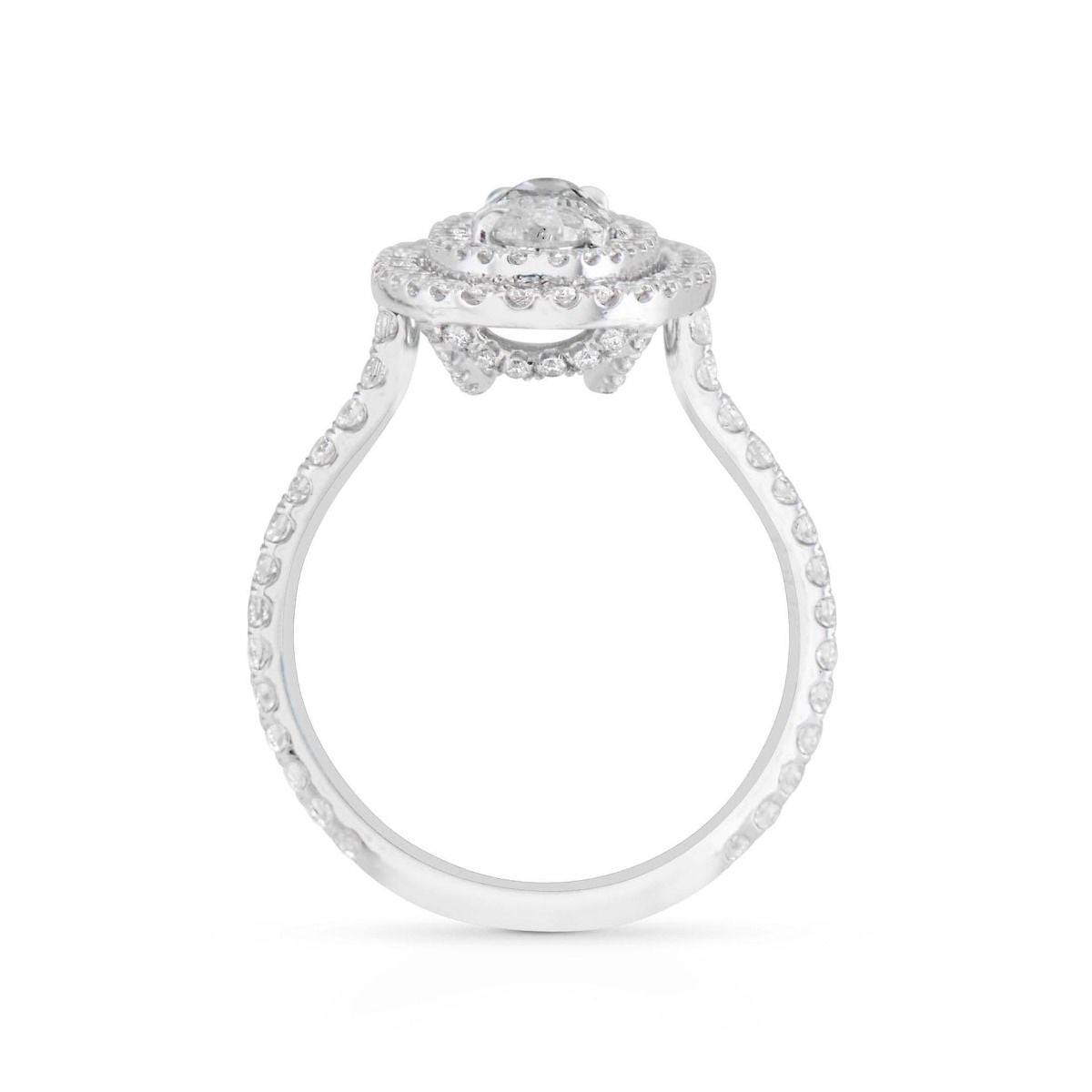 NEIL LANE DIAMOND PLATINUM ENGAGEMENT RING