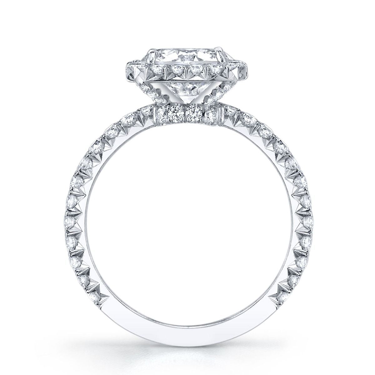 NEIL LANE ROUND DIAMOND, PLATINUM ENGAGEMENT RING