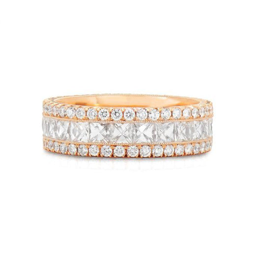 DIAMOND, 18K ROSE GOLD ETERNITY BAND