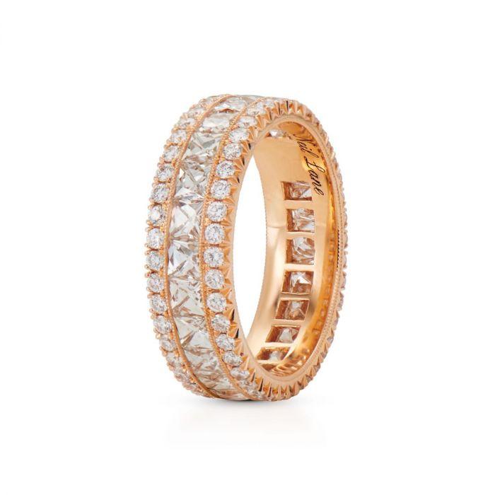 DIAMOND, 18K ROSE GOLD ETERNITY BAND