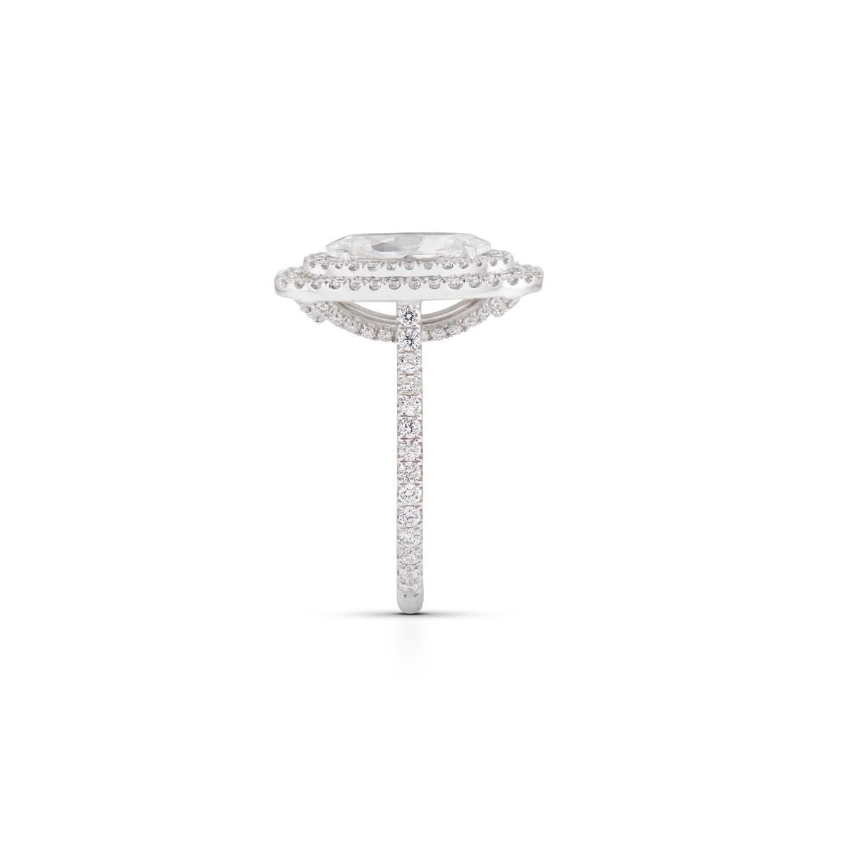 NEIL LANE DIAMOND PLATINUM ENGAGEMENT RING